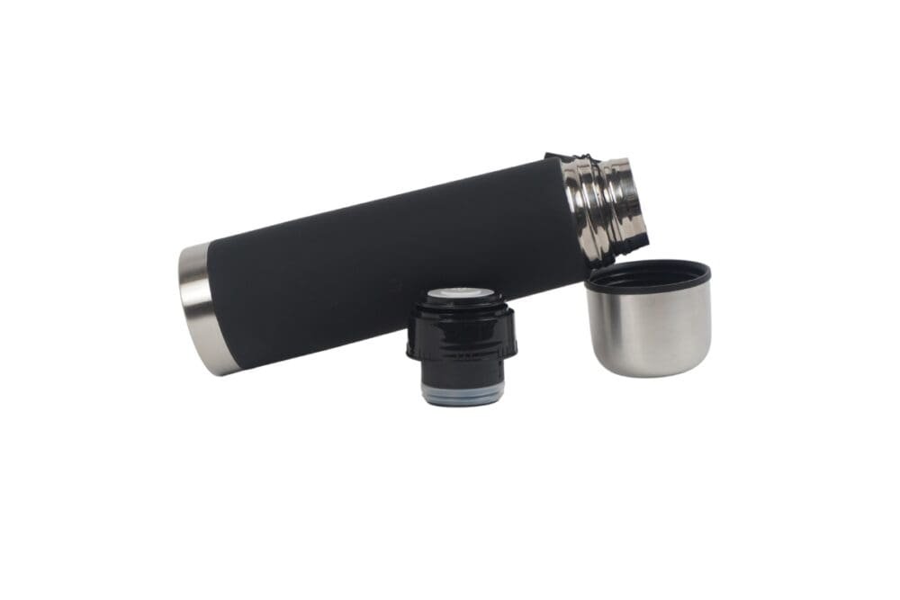 Thermosflasche Edelstahl 750ml Schwarz - Image 4