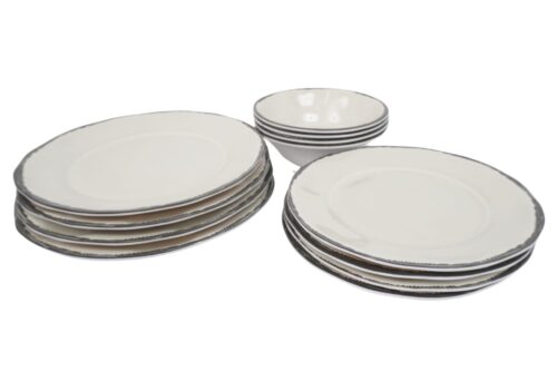 Melamin Geschirr Set 12tlg