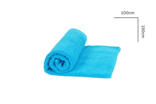 Hochwertige Frottierwäsche – Himmelblau