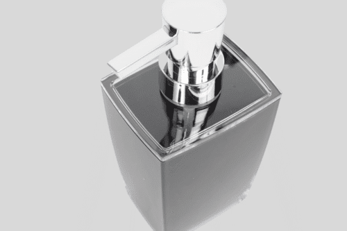 Badezimmer- Zubehör-Set/ 5-tlg Schwarz