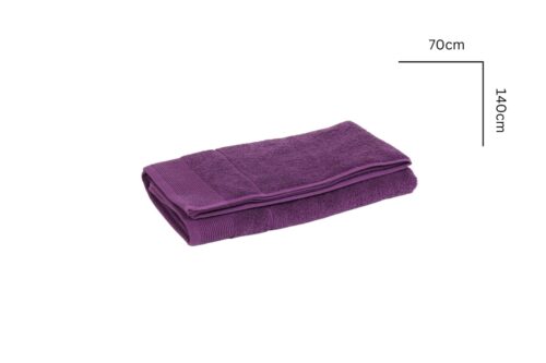 Hochwertige Frottierwäsche – Lila