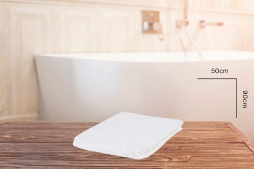 Hochwertige Frottierwäsche – Weiss