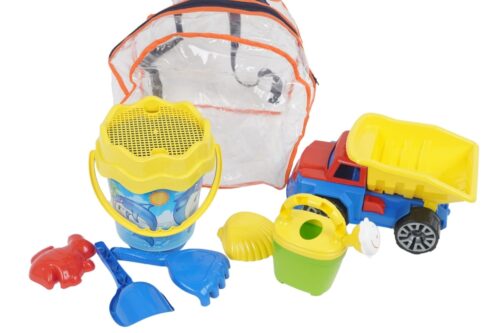 Sandspielzeug-Set (8-tlg) mit Kipper