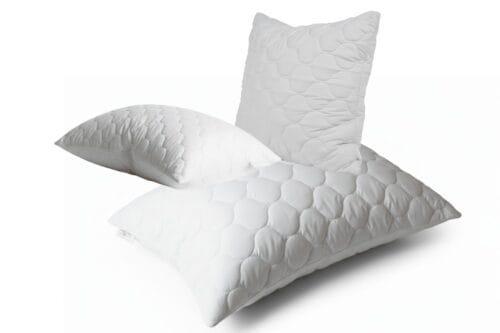 Microfaser Kissen von Bellissima Home in Weiss