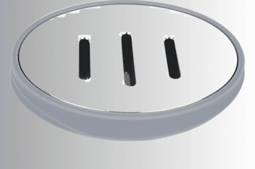 Badezimmer- Zubehör-Set  Grau