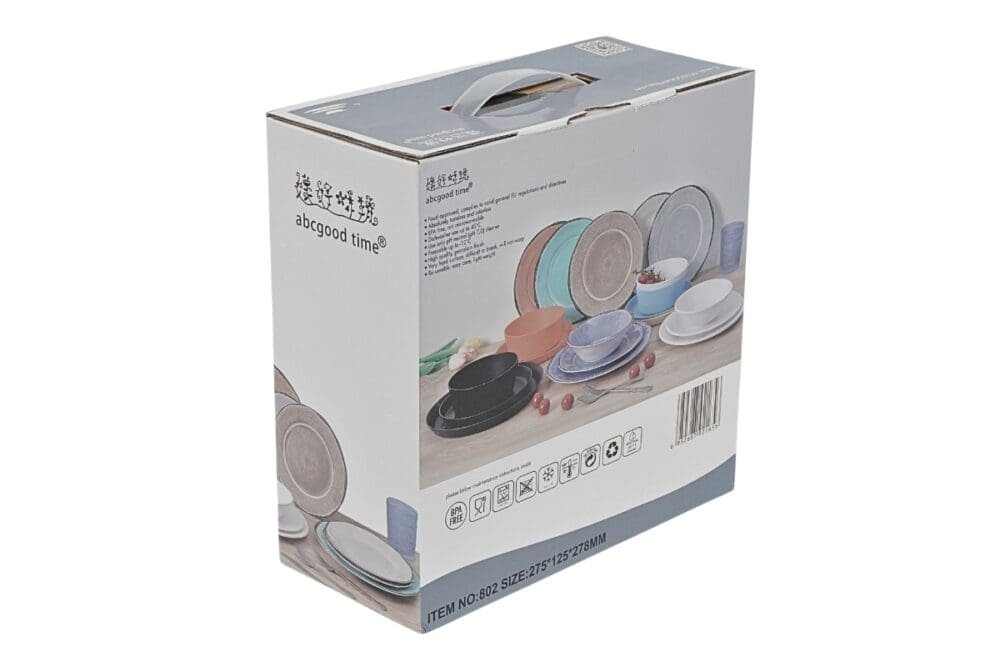 Melamin Geschirr Set 12tlg - Image 6
