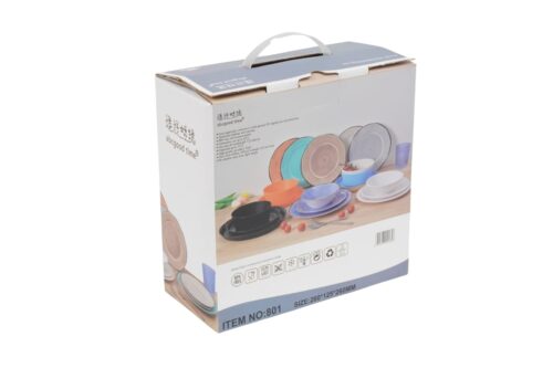 Melamin Geschirr Set 12 Teilig