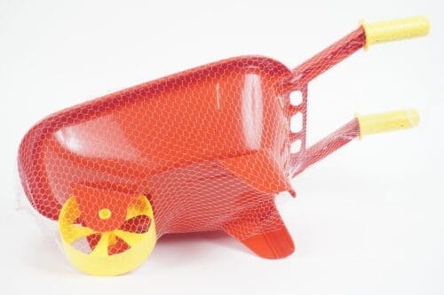 Schubkarre mit Sandspielzeug Set 6-teilg