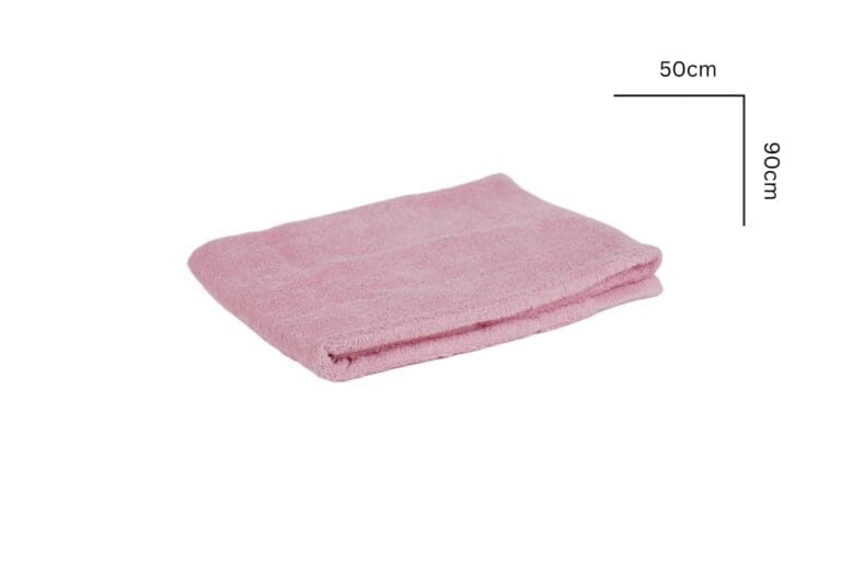 Hochwertige Frottierwäsche – Coral Pink