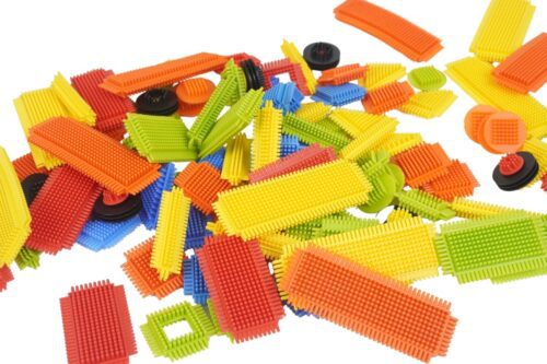 Bauklötze mit Borsten, 100tlg Playset