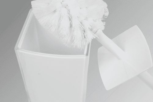 Badezimmer- Zubehör-Set / 5-tlg Weiss