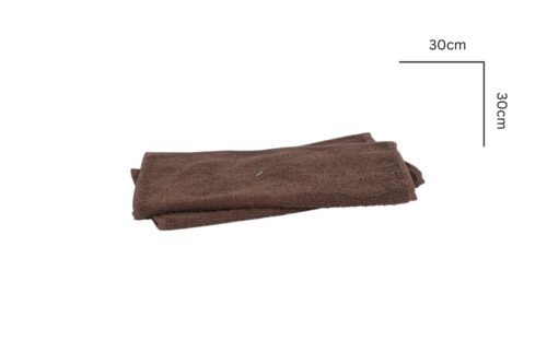 Hochwertige Frottierwäsche – Braun