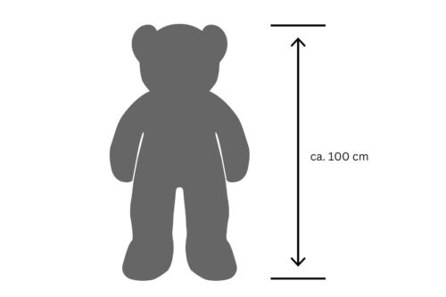 Plüsch Bär / Teddybär 100 cm - 3 Farben