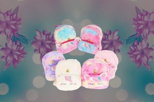 Kinderrucksack Plüsch-Einhorn - 6 Designs