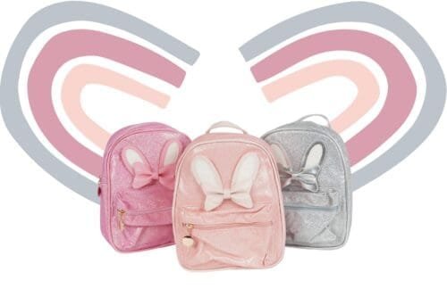Kinderrucksack Funkelschleifen - 3 Designs