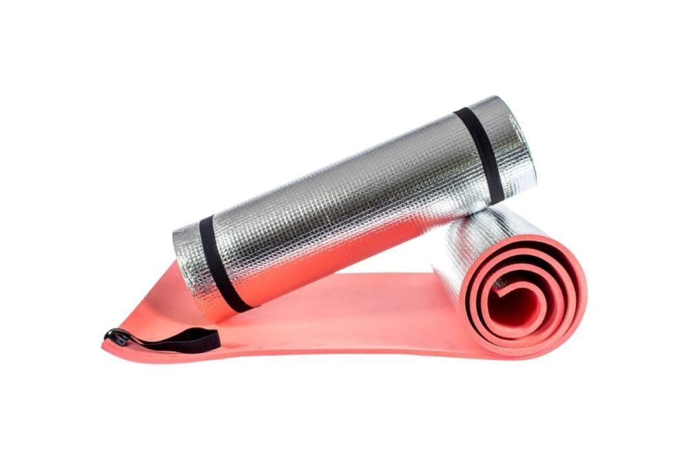 Campingmatte mit Aluminiumbeschichtung