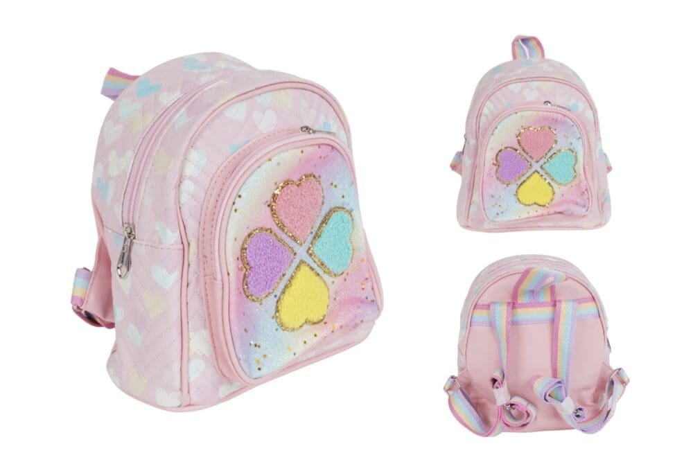 Kinderrucksack Kleeherzen - 3 Designs - Image 2