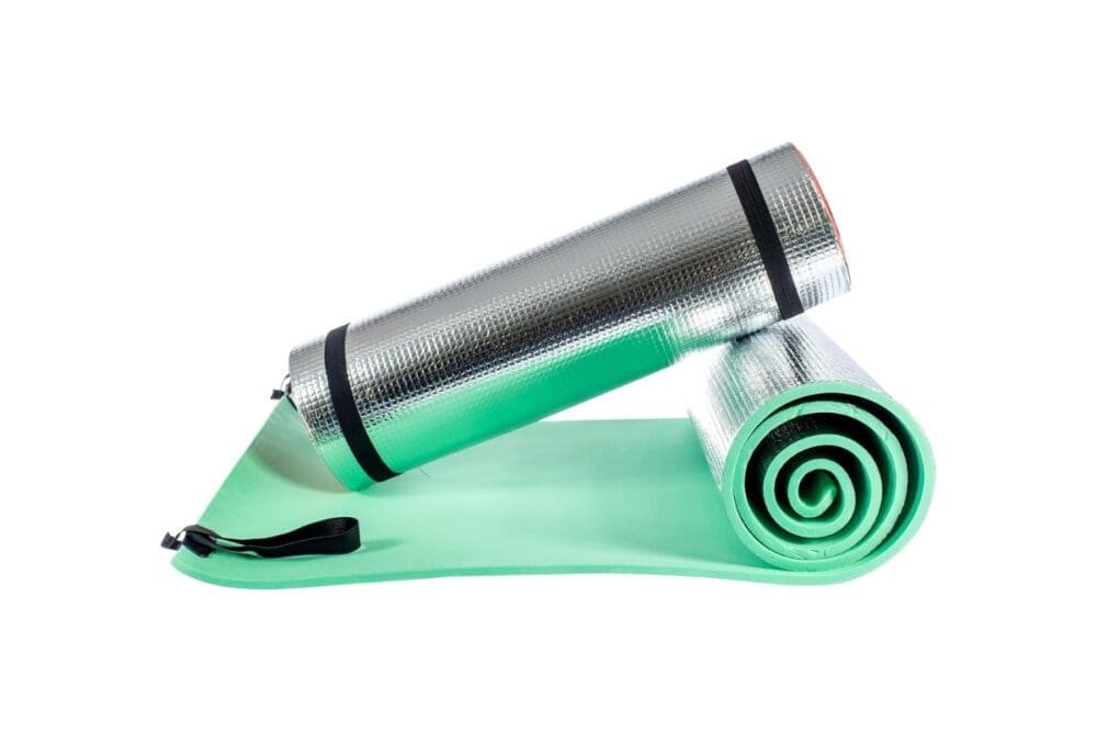 Campingmatte mit Aluminiumbeschichtung