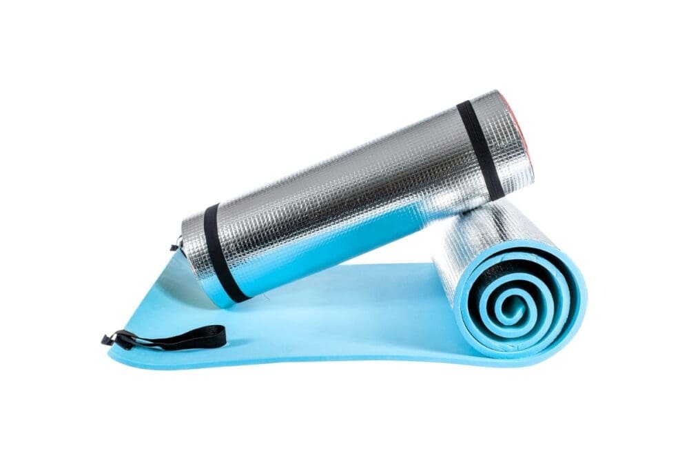 Campingmatte mit Aluminiumbeschichtung