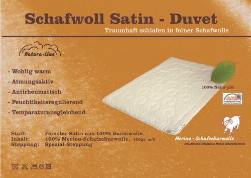 Schafwoll Satin – Duvet