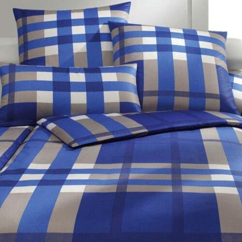 Joop! Noble Squares - Indigo - Bettwäsche