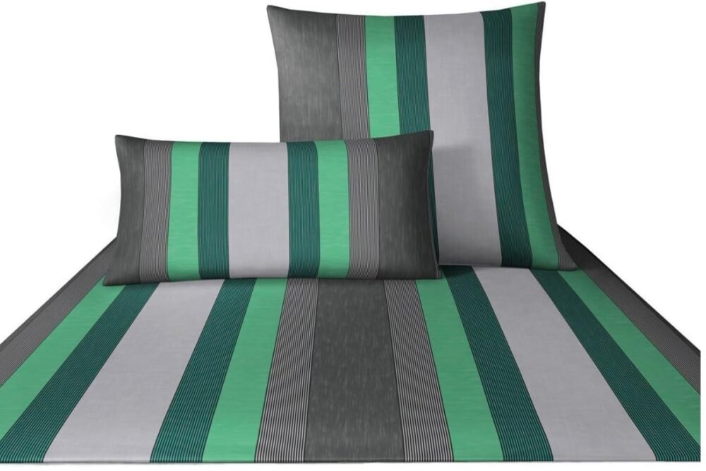 JOOP! Bettwäsche Rapid Stripes Avocado