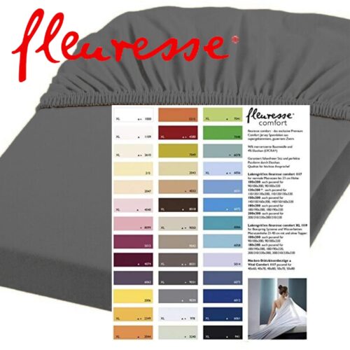 Fixleintuch aus Jersey 90-100 x 200-210 cm – in 25 Farben