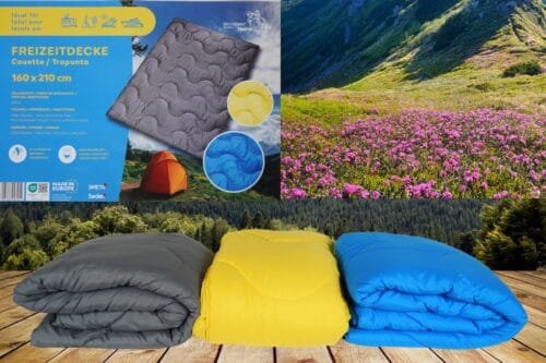 Sommerdecke für Camping & Zuhause