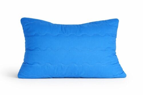 Freizeitkissen Sommerkissen aus Microfaser in Blau