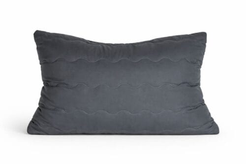 Freizeitkissen Sommerkissen aus Microfaser in Grau