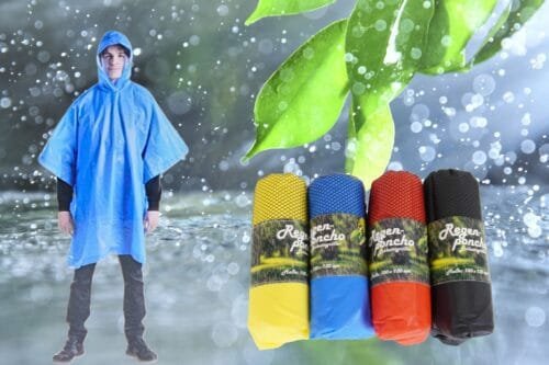 EVA Regenmantel für Erwachsene – 7 Farben, wiederverwendbar