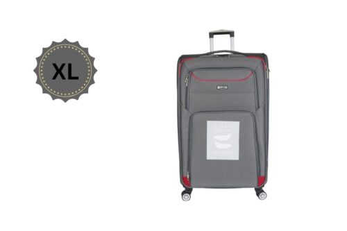 Grau Weichschale Koffer 4er Set – Just Life San Francisco