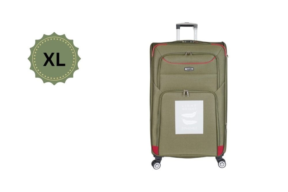 Olive Weichschale Koffer 4er Set – Just Life San Francisco