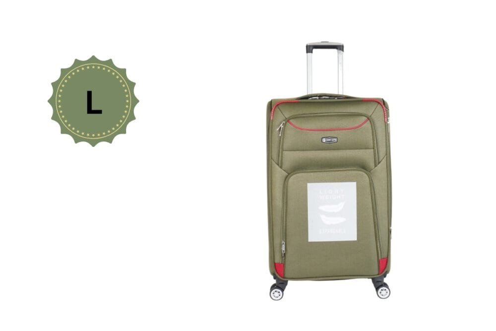 Olive Weichschale Koffer 4er Set – Just Life San Francisco