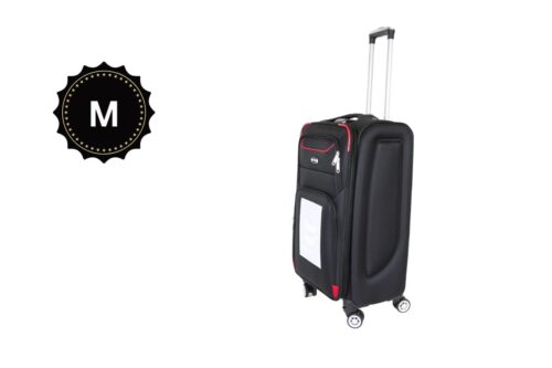 Schwarz Weichschale Koffer 4er Set – Just Life San Francisco