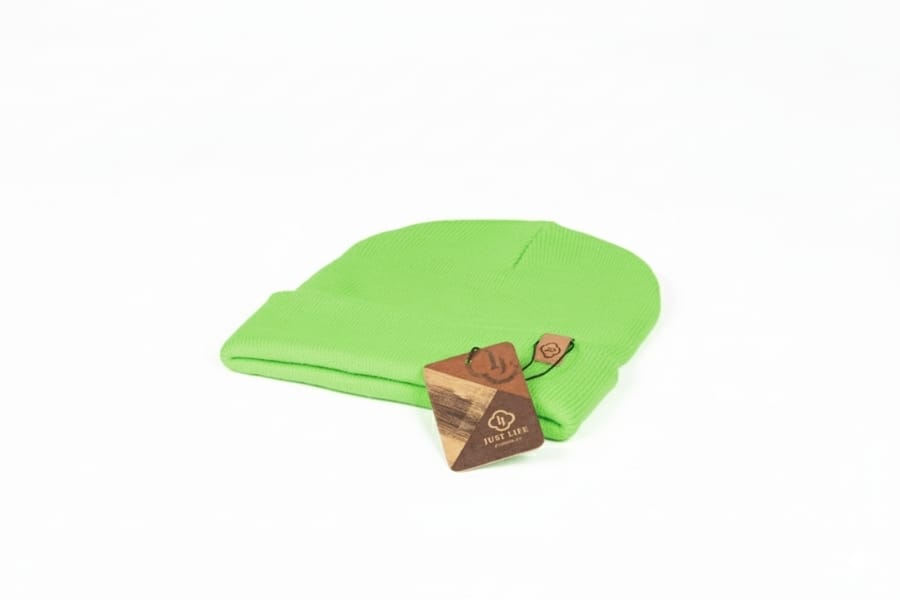 Just Life Beanie Pink – modische Strickmütze für kalte Tage