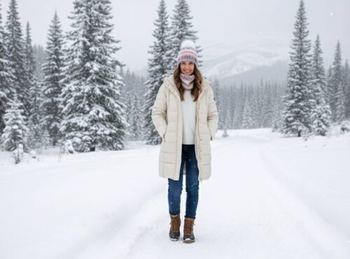 Just Life Strickmütze und Schlauchschal Winterset