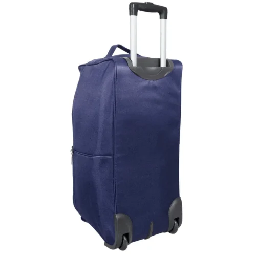 Reisetasche Trolley 65x35x30cm 70L – Leicht, Faltbar, Handgepäck mit Rollen & Teleskopgriff