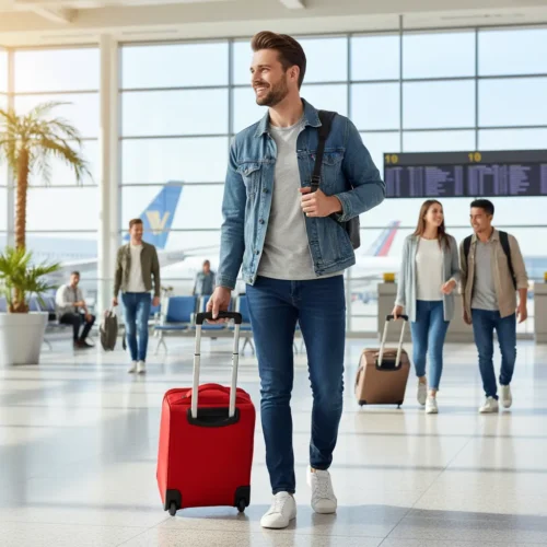 Faltbarer Trolley Reisetasche