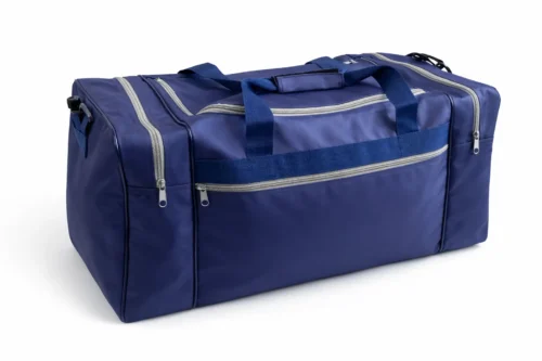 Reisetasche Sporttasche Blau 60 cm mit Fächern